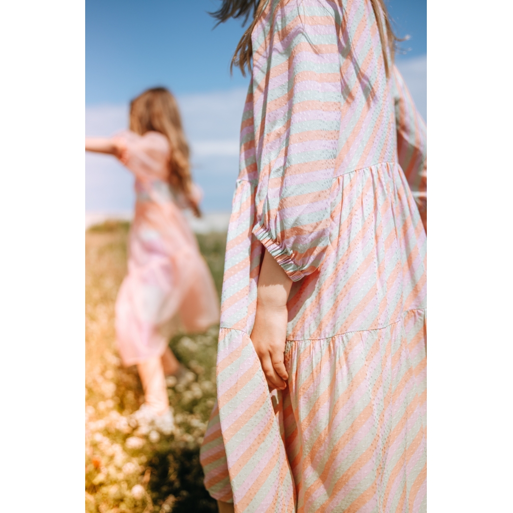 Soft Gallery Kjole Honesty Dewist AOP Candystripe - Billede 4