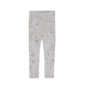 Soft Gallery Leggins Paula Baby Ocean Grey AOP Mini Splash Blue