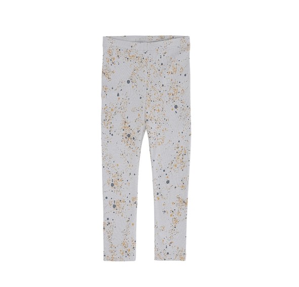 Soft Gallery Leggins Paula Baby Ocean Grey AOP Mini Splash Blue