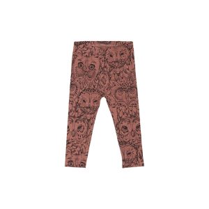 Soft Gallery Leggins Paula Baby Burlwood AOP Owl