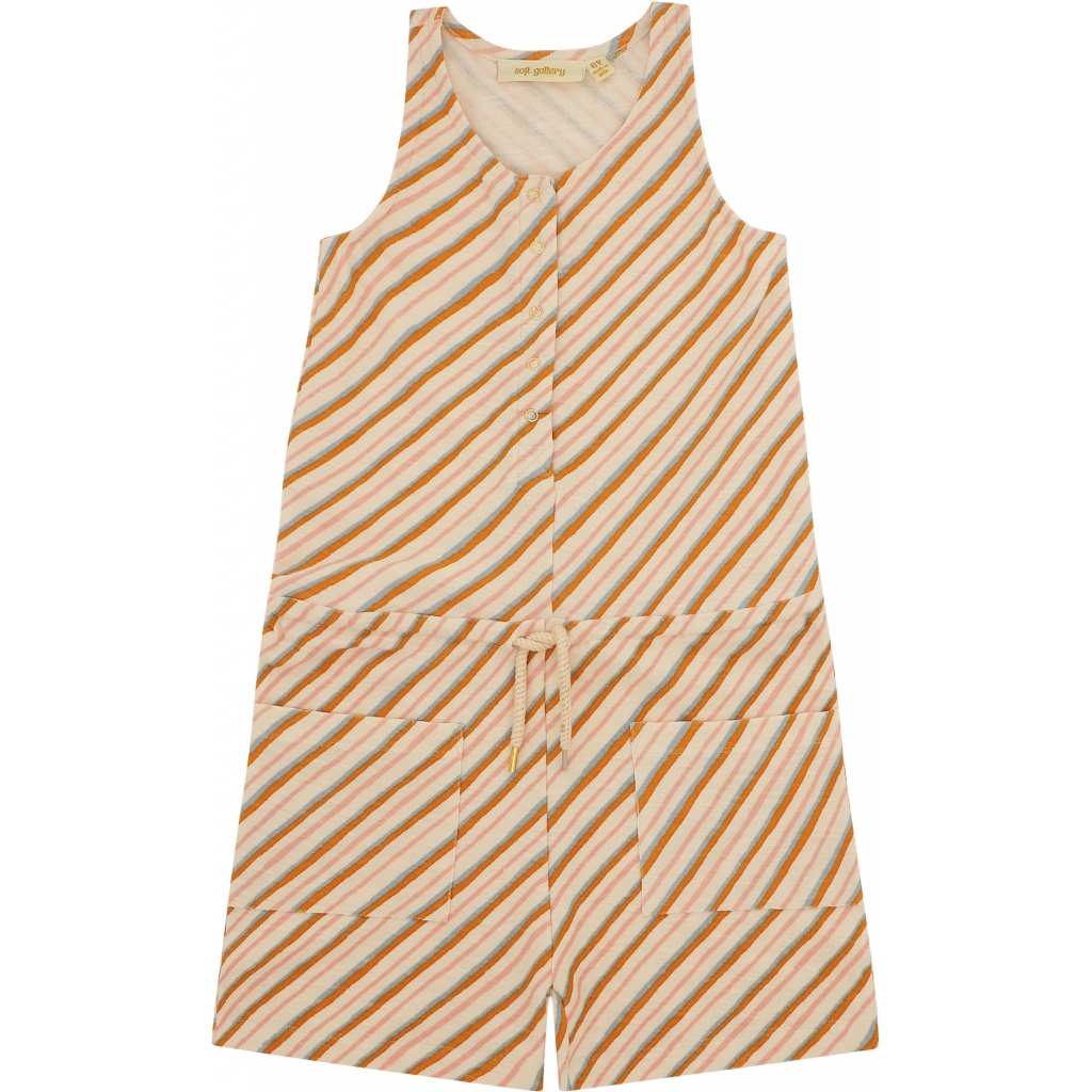 Soft Gallery Sommerdragt Jumpsuit Raven Gardenia AOP Sway
