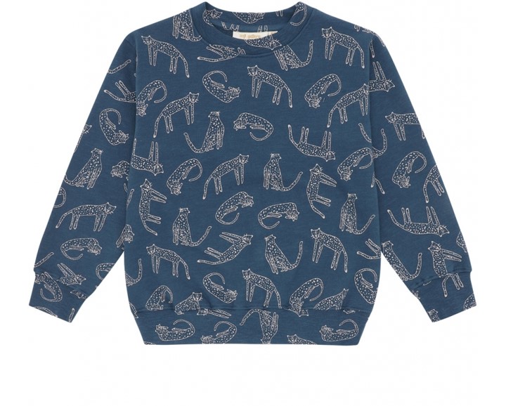 Soft Gallery Sweatshirt Baptiste Majolica Blue, AOP Loeline