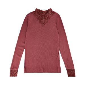 The New Bluse Olace med blonder Apple Butter