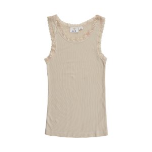 The New Bluse Olace Tanktop White Swan