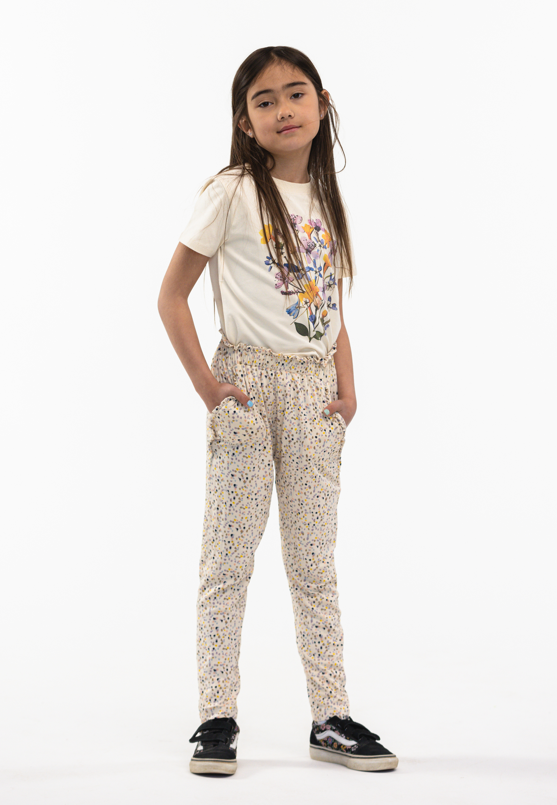 The New T-shirt SS Flower White Swan - Billede 4