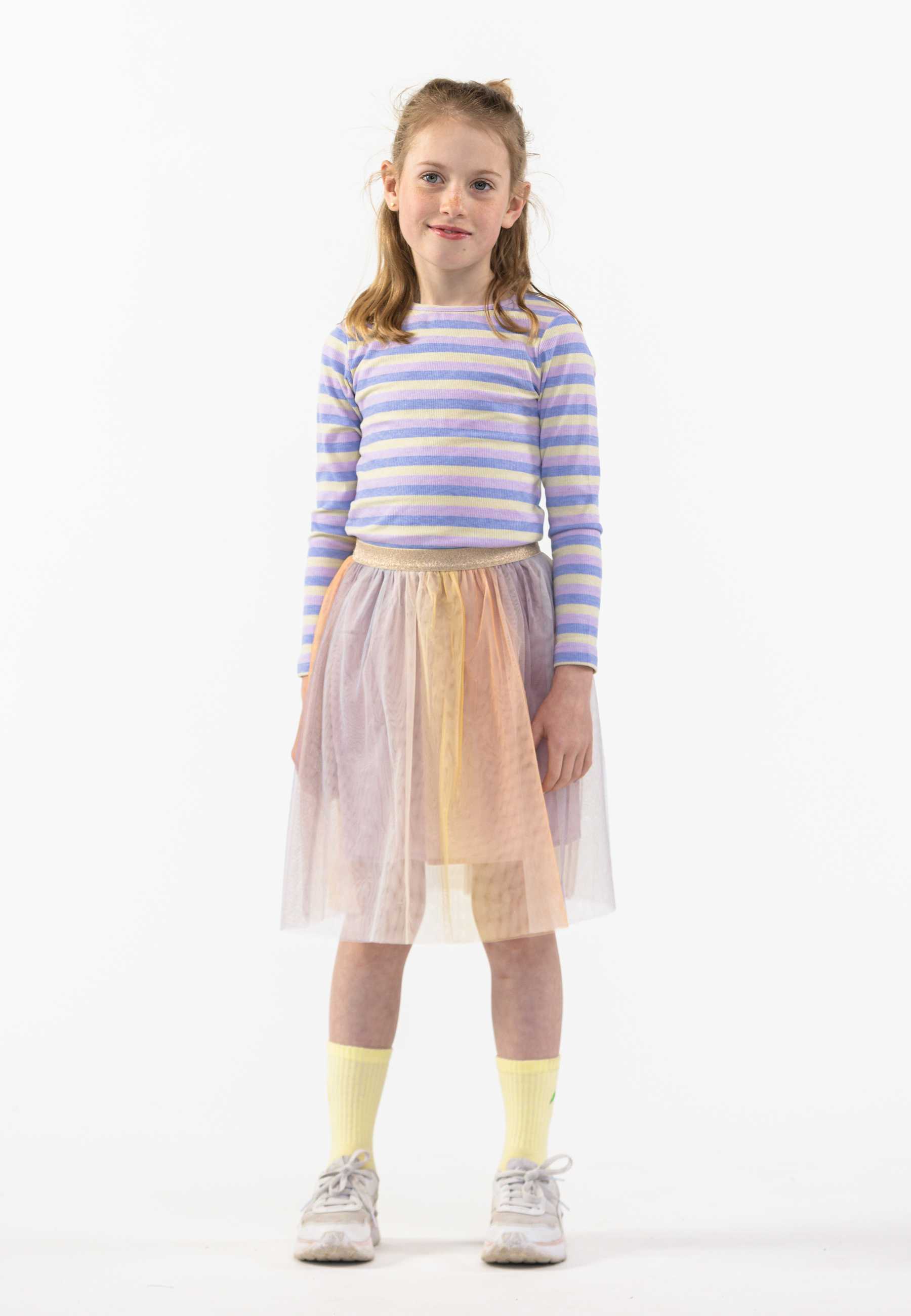 The New Bluse LS Fridan Rib Sea Fog - Billede 2