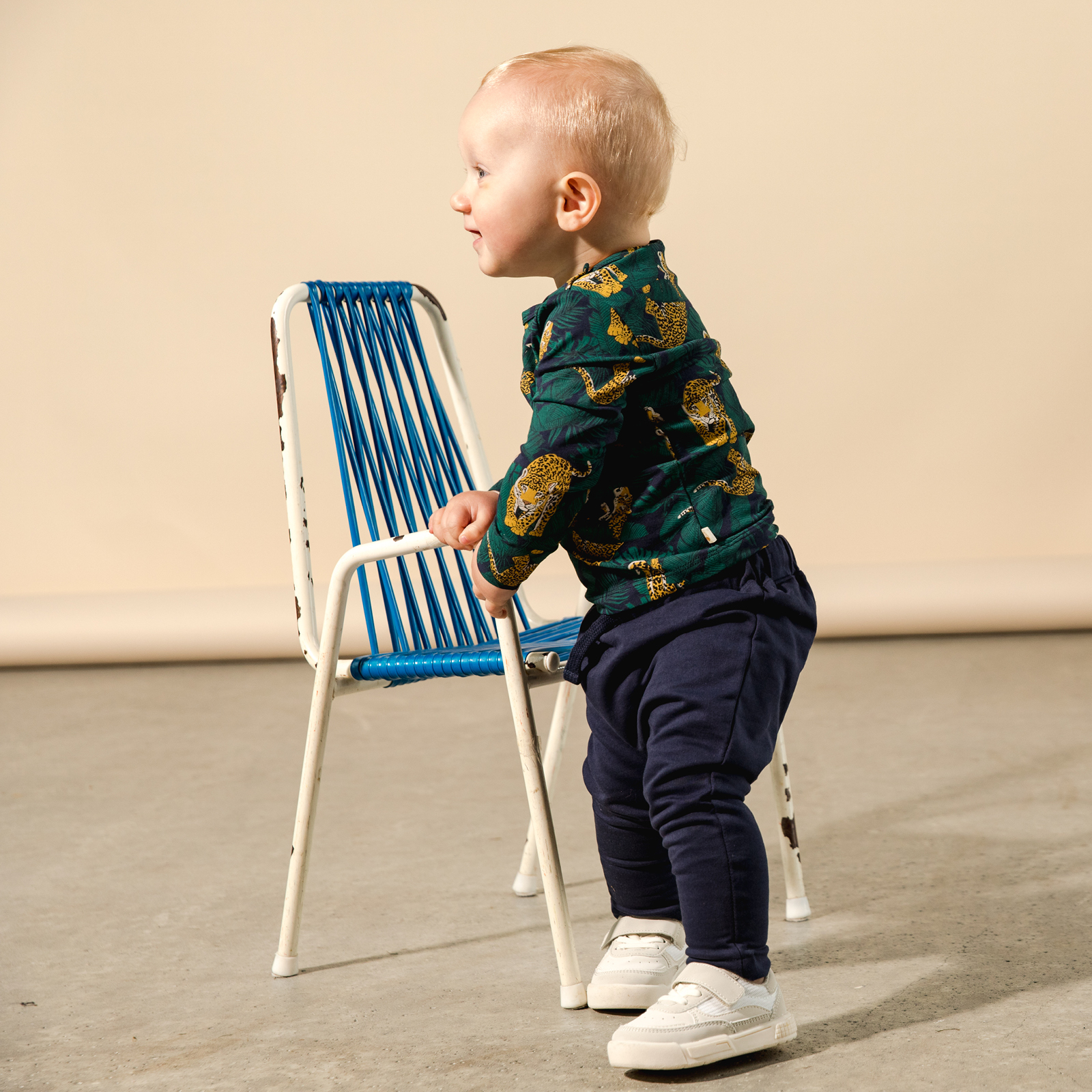 The New Siblings Sweatpants Chris Navy Blazer - Billede 2