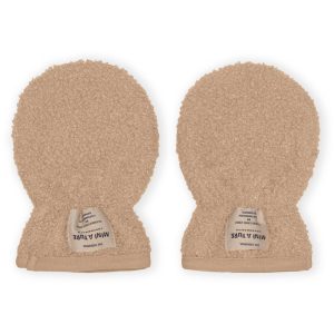 Mini A Ture Luffer Wolmer Teddyfleece Mittens Savannah Tan