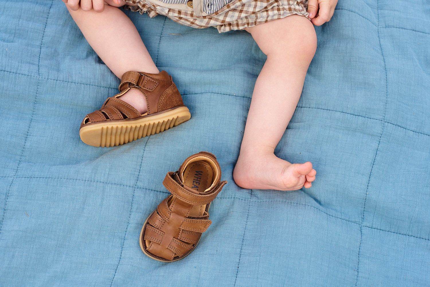 Wheat Footwear Sandal Sky Cognac - Billede 5