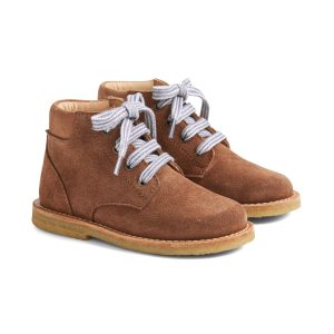 Wheat Footwear Prewalker Chelsea Støvler Raden Patent Lace Cognac