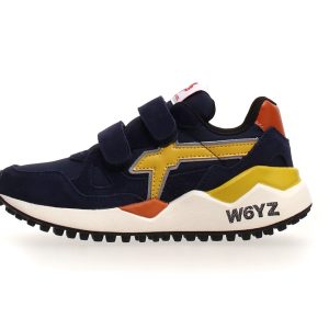 W6YZ Sneaker Wolf VL-J Black/Orange/Yellow