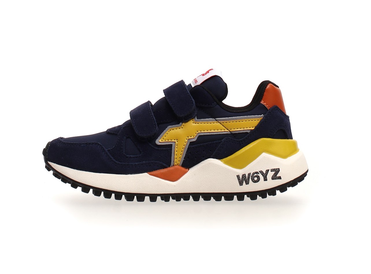 W6YZ Sneaker Wolf VL-J Black/Orange/Yellow