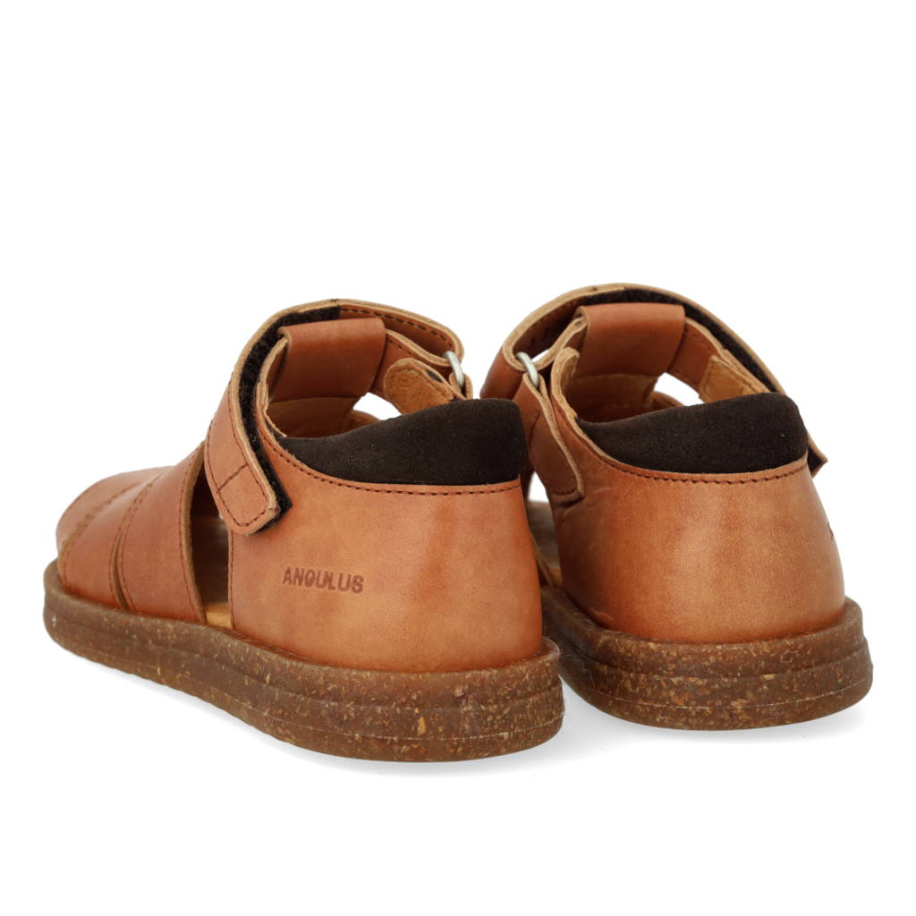 Angulus Sandal Med Velcrolukning Tan - Billede 2