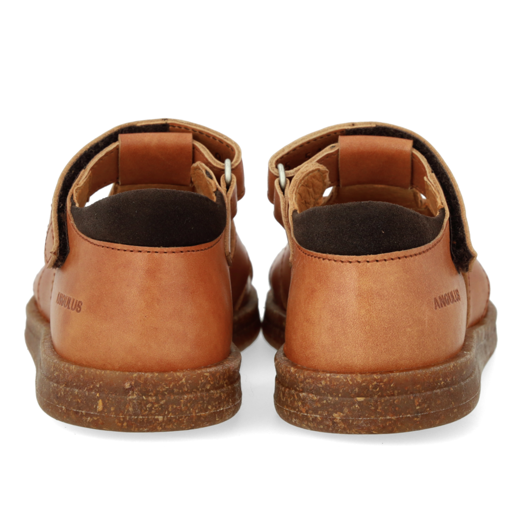 Angulus Sandal Med Velcrolukning Tan - Billede 3