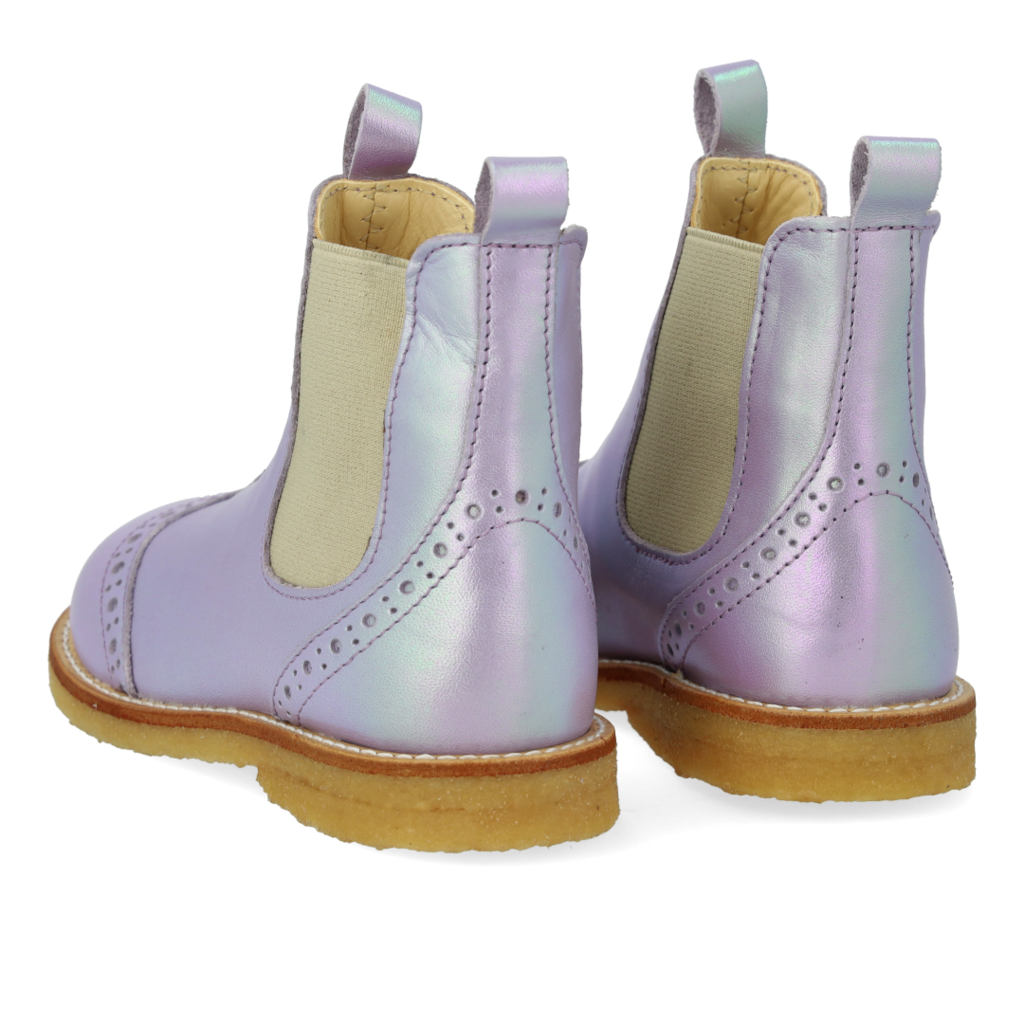 Angulus Chelsea Støvle Lilac/Beige - Billede 6