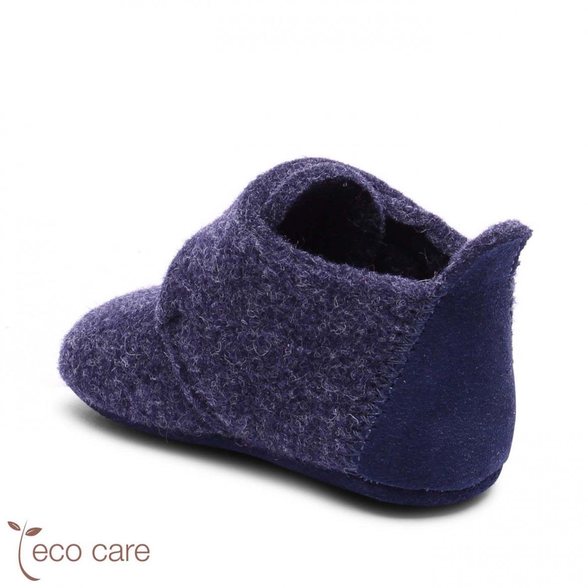 Bisgaard Hjemmesko Baby Wool Blue - Billede 2