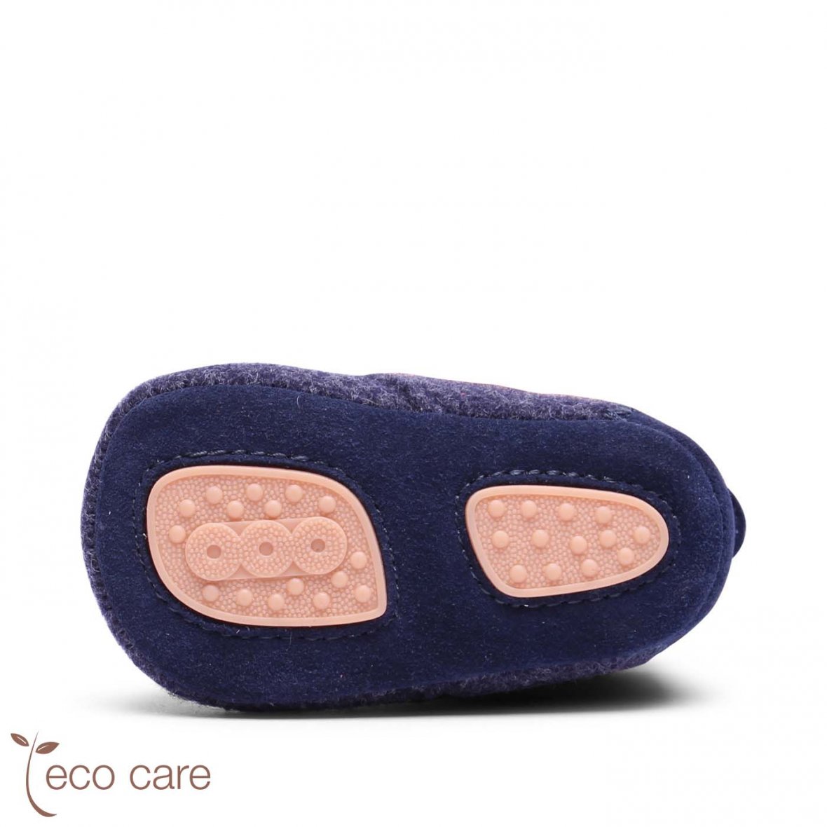 Bisgaard Hjemmesko Baby Wool Blue - Billede 3