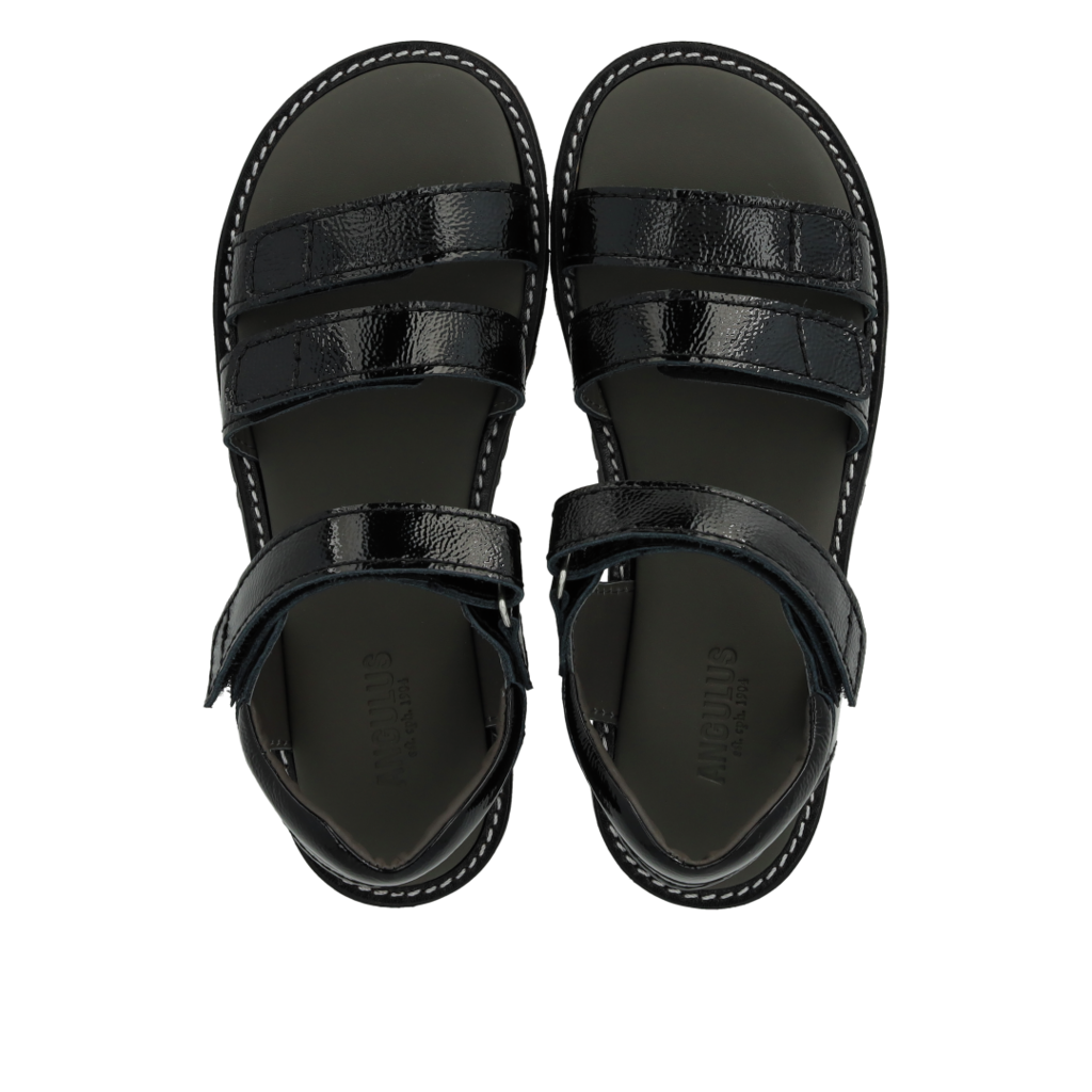 Angulus Sandal justerbar med velcro Black - Billede 3
