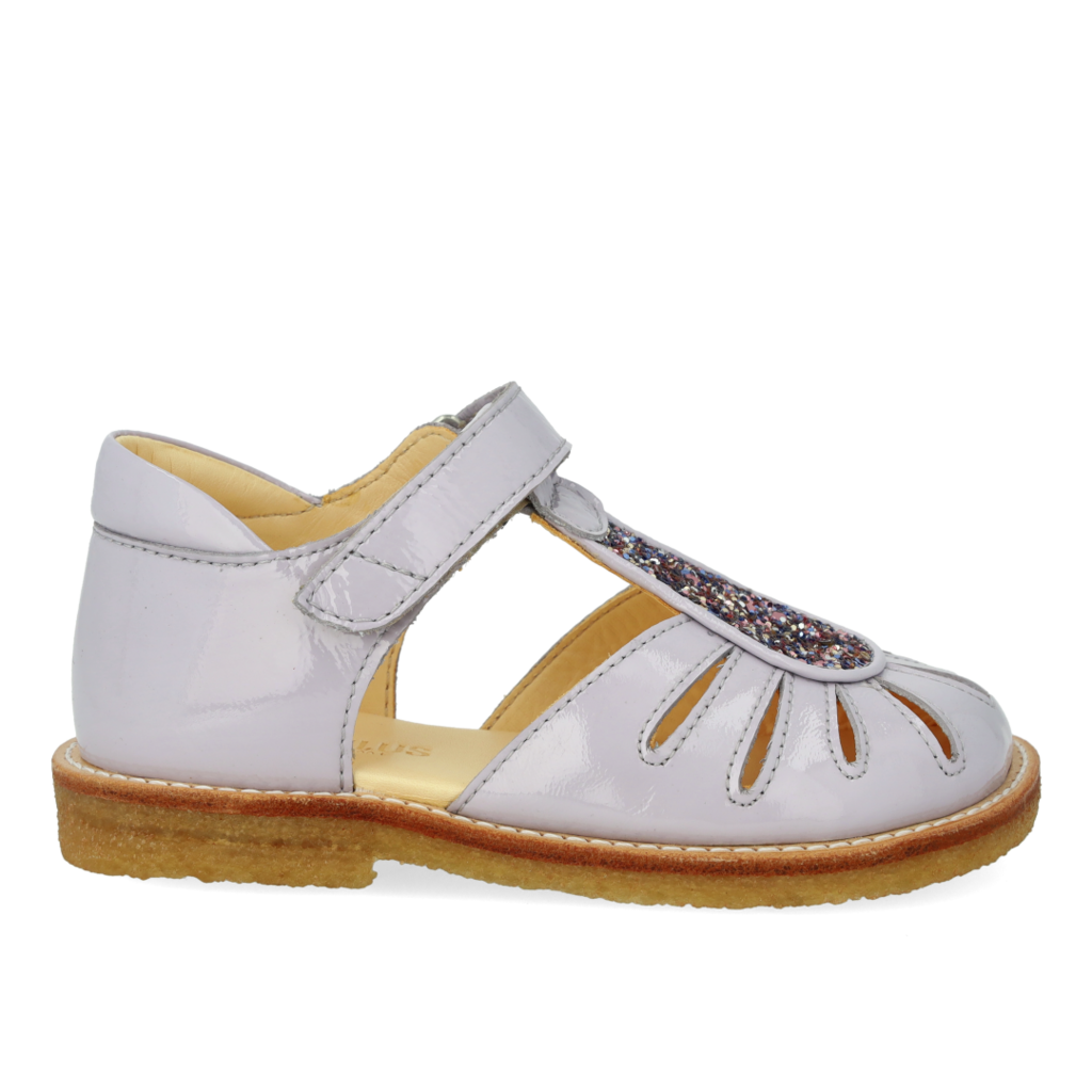 Angulus Sandal med Dråbedetalje med Glitter Lilac - Billede 2