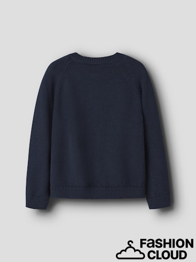 Name It Cardigan Mini Strik LS Teart Navy Blazer - Billede 2