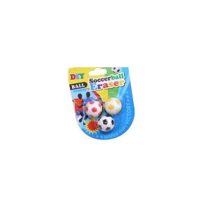 Fodbold Viskelæder 3 stk. Soccerball Eraser