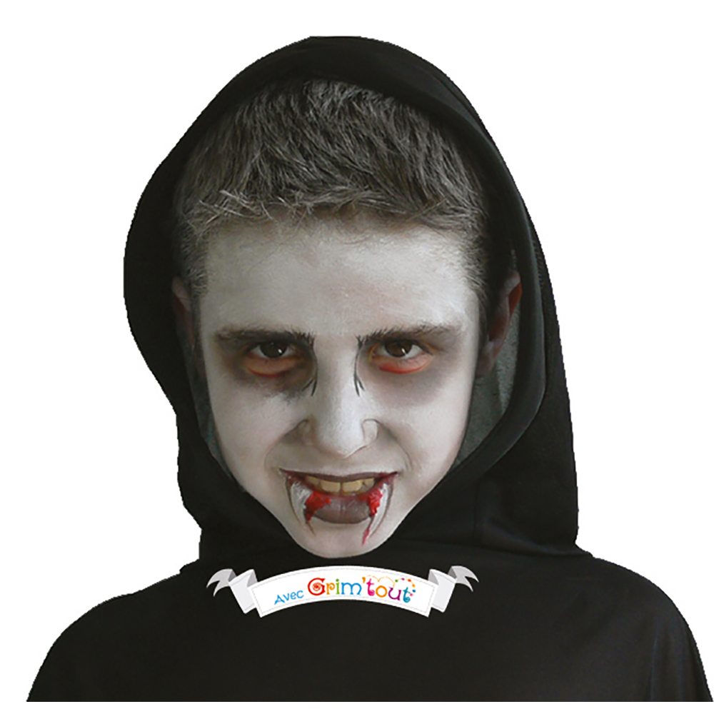 Grim'Tout Teatersminke 3 Farvestifter - Pirat og Vampyr - Billede 3