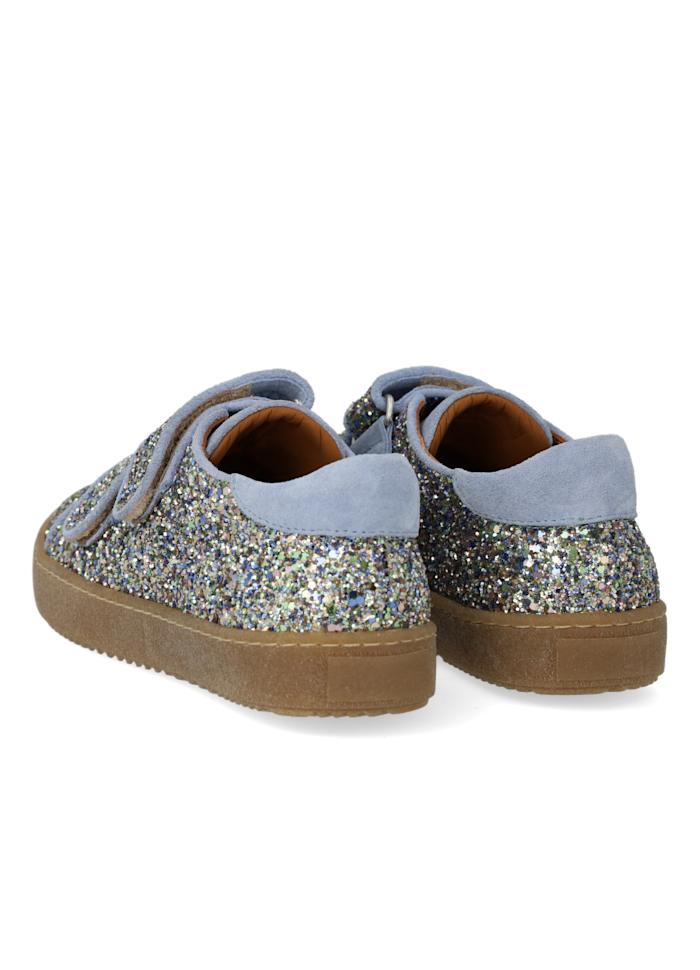 Angulus Sneaker Sporty Glitter Velcro Spring Multi Glitter - Billede 6