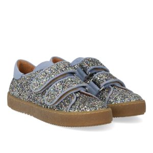 Angulus Sneaker Sporty Glitter Velcro Spring Multi Glitter