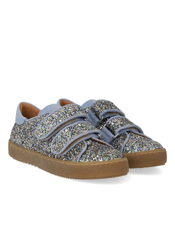 Angulus Sneaker Sporty Glitter Velcro Spring Multi Glitter