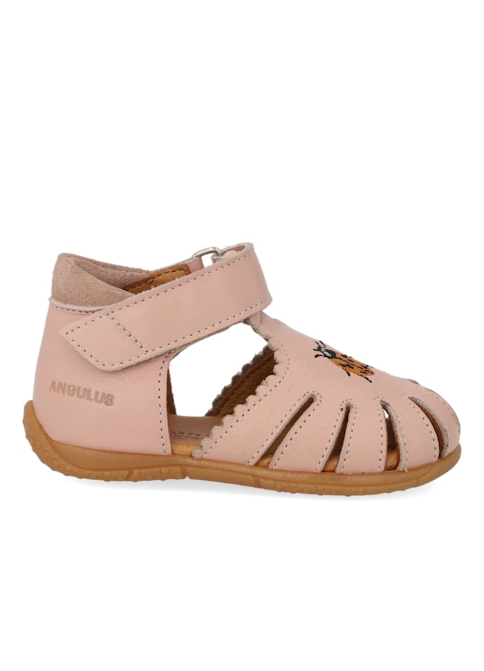Angulus Sandal Begynder med Mariehøne broderi Rosebud - Billede 2