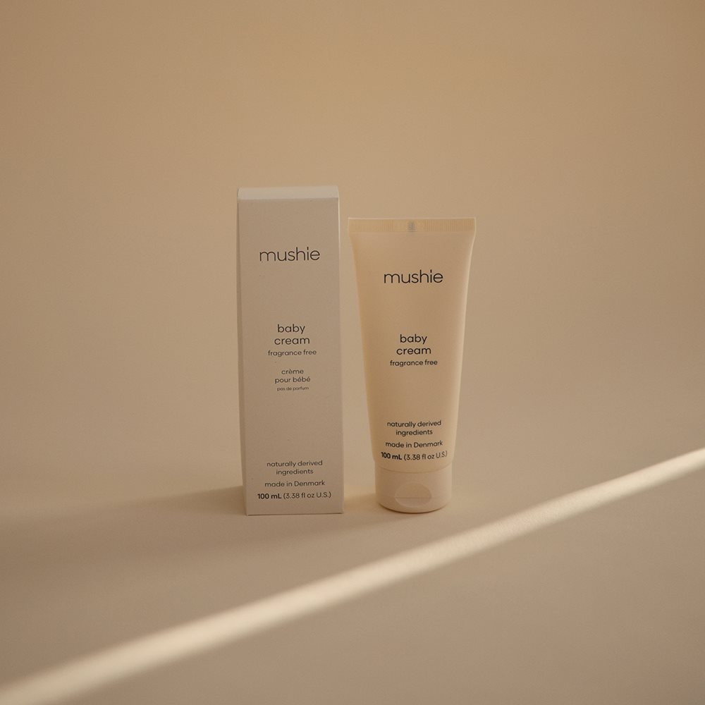 Mushie Baby Cream Fragrance Free (Cosmos) 100 ml - Billede 3