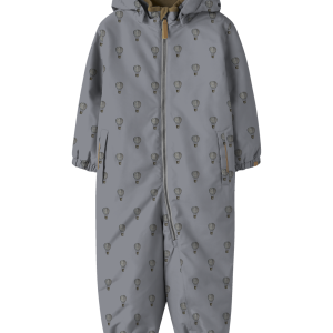 Lil' Atelier Flyverdragt Mini Snow10 Suit AOP Sleet
