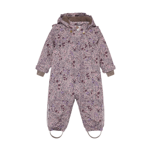 En Fant Flyverdragt Baby AOP Adobe Rose
