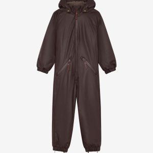 En Fant Flyverdragt Mini PU Coffee Bean