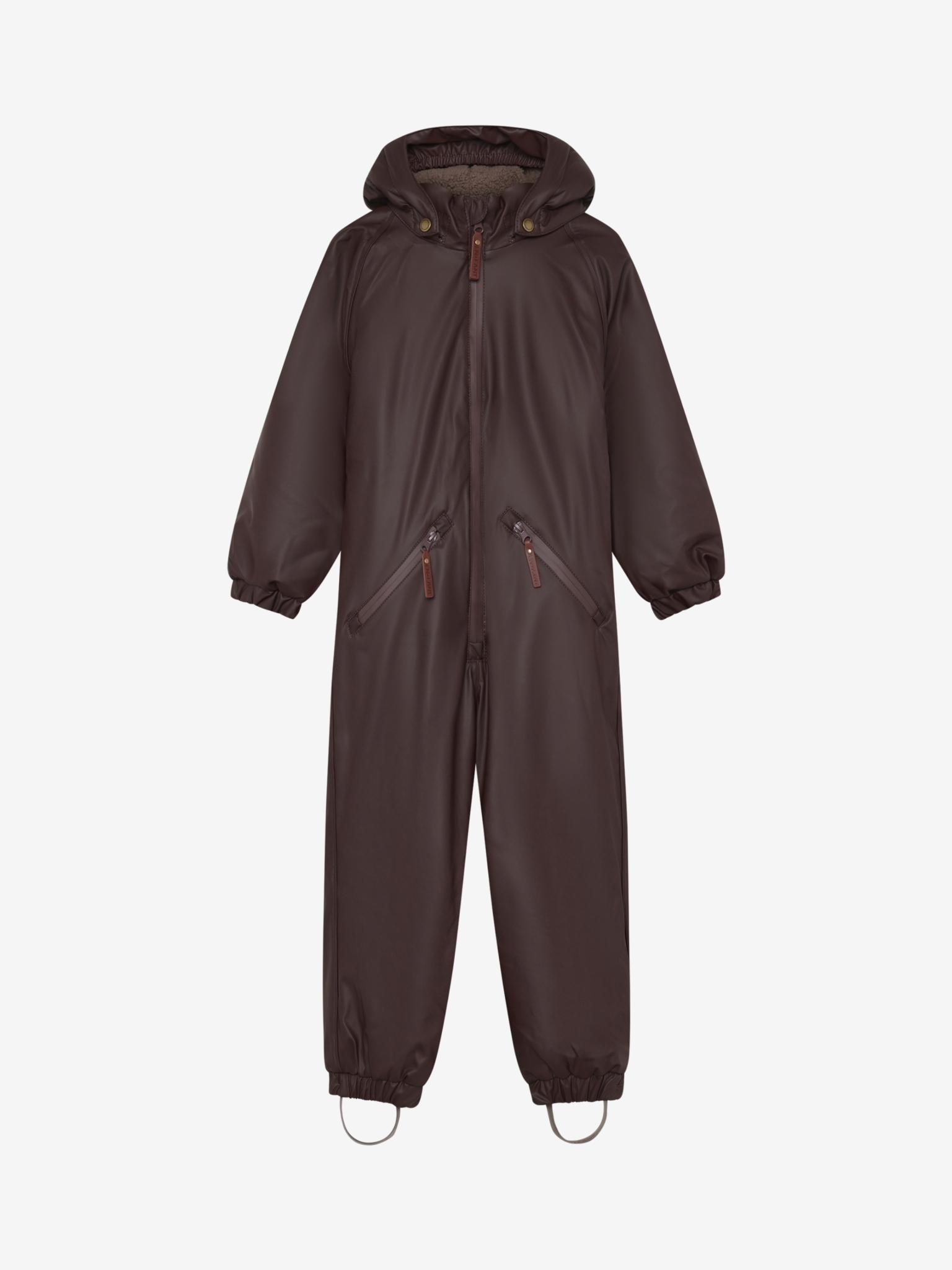 En Fant Flyverdragt Mini PU Coffee Bean