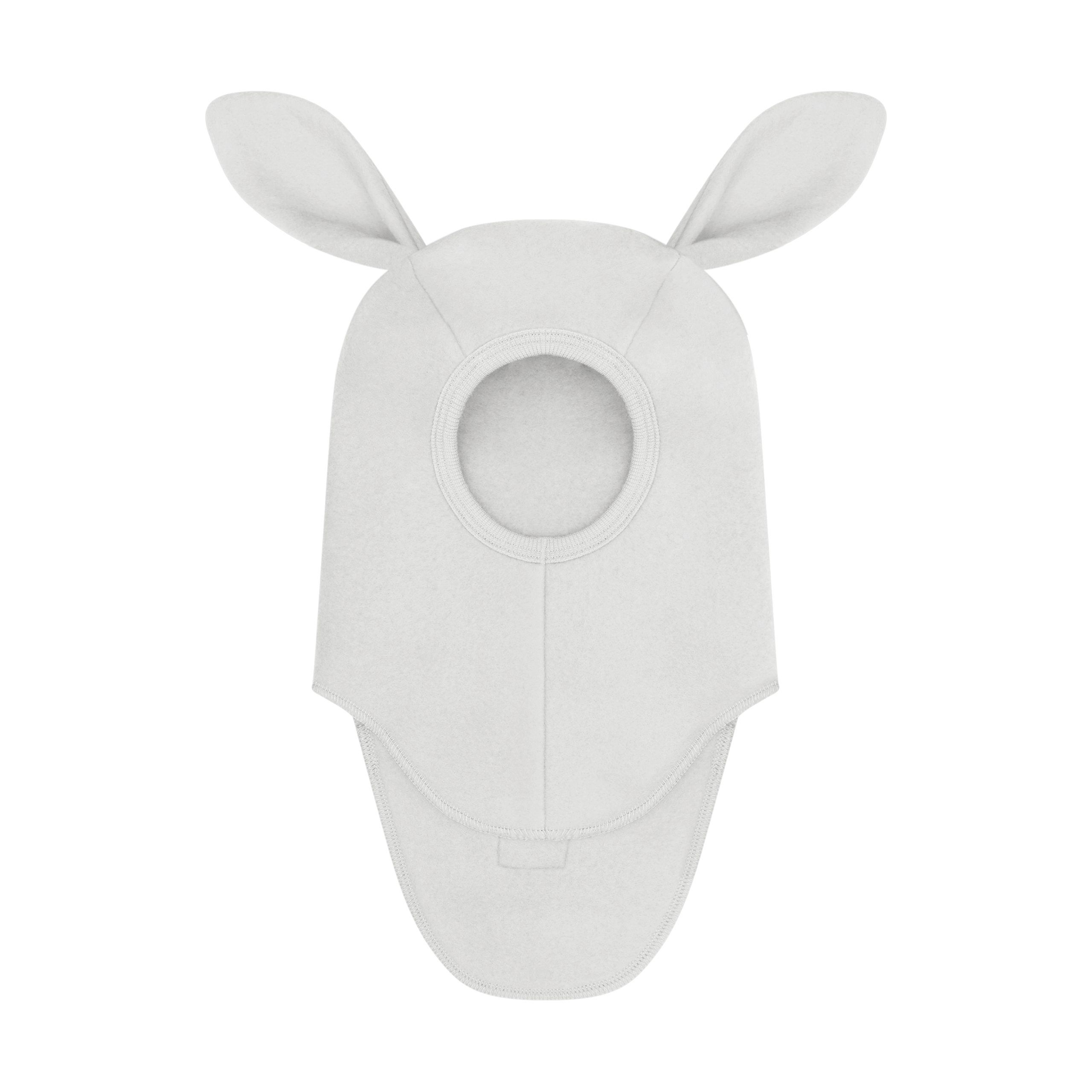 HUTTEliHUT Elefanthue Uld Fleece Balaclava Ears Tofu