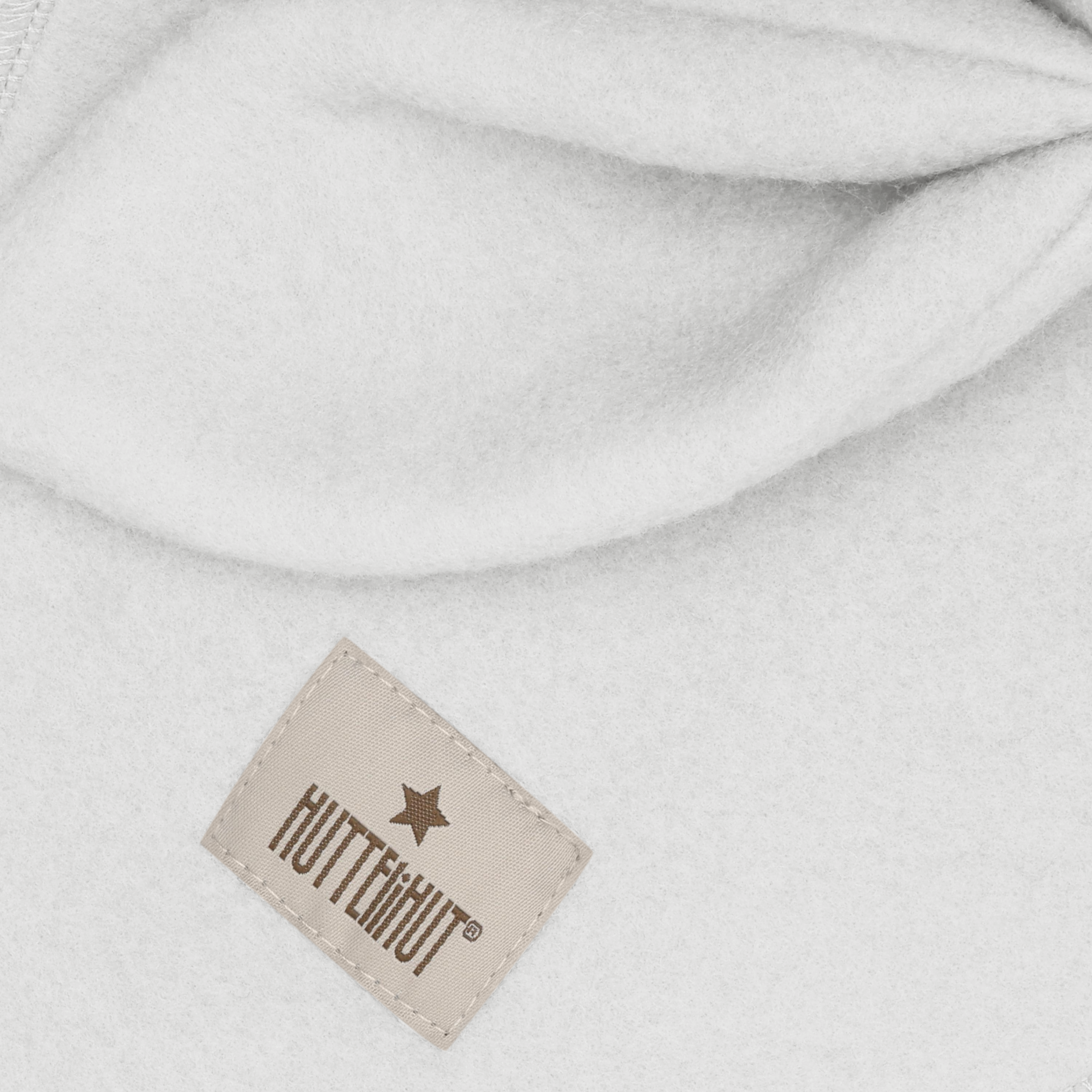 HUTTEliHUT Elefanthue Uld Fleece Balaclava Ears Tofu - Billede 3