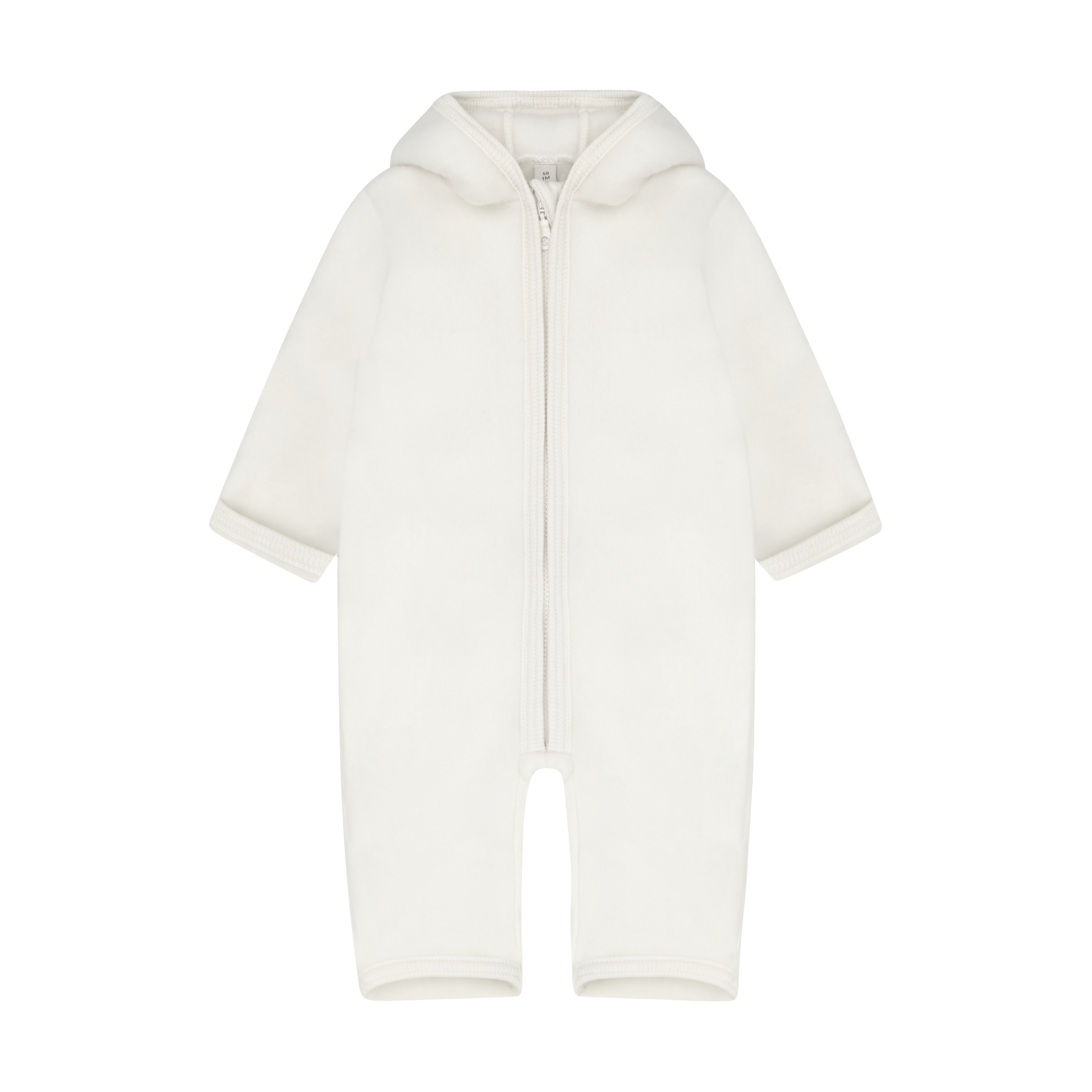 HUTTEliHUT køredragt Uld Pram Suit Ears Fleece Tofu