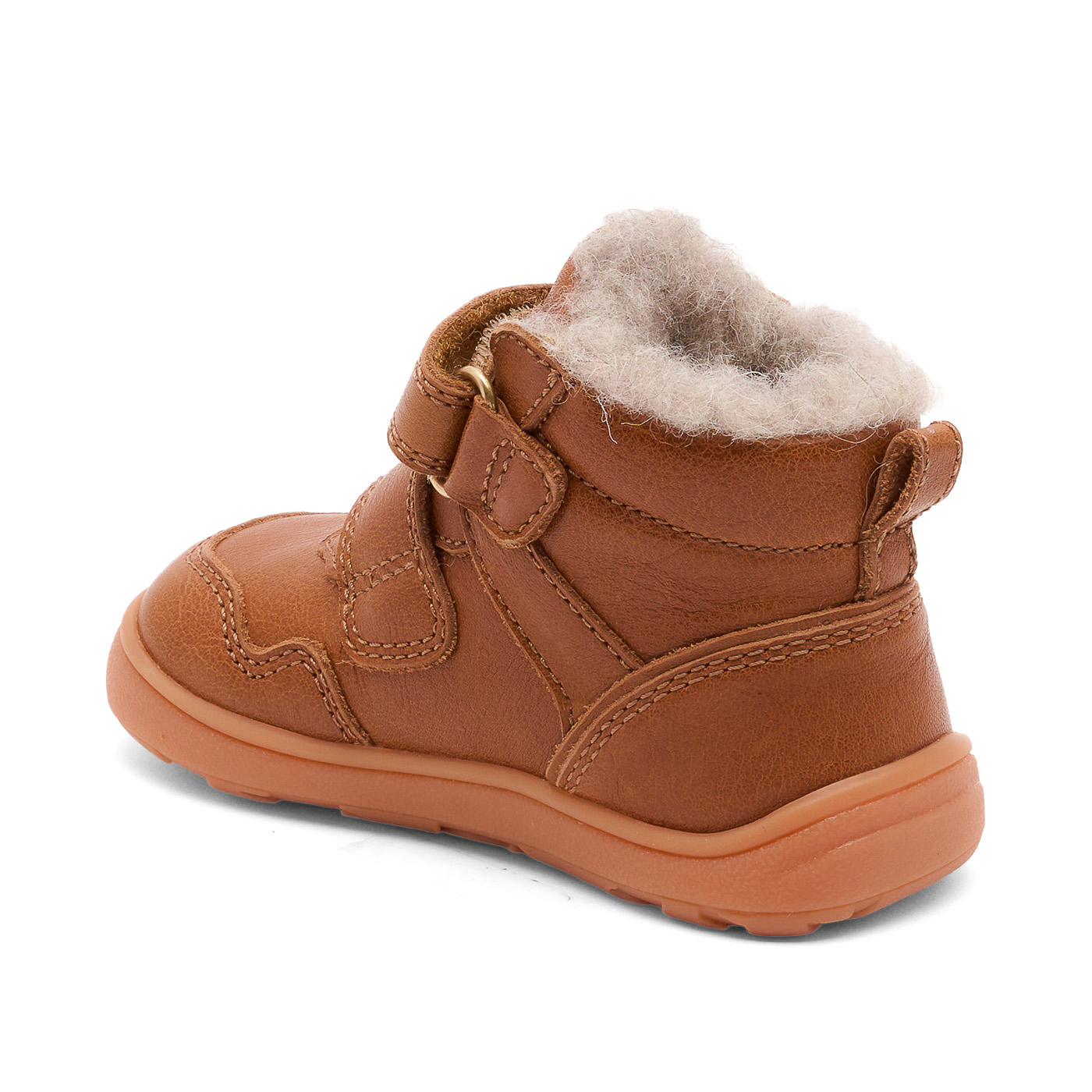 Bisgaard Vinterstøvle Tex Becky Barefoot Cognac - Billede 2