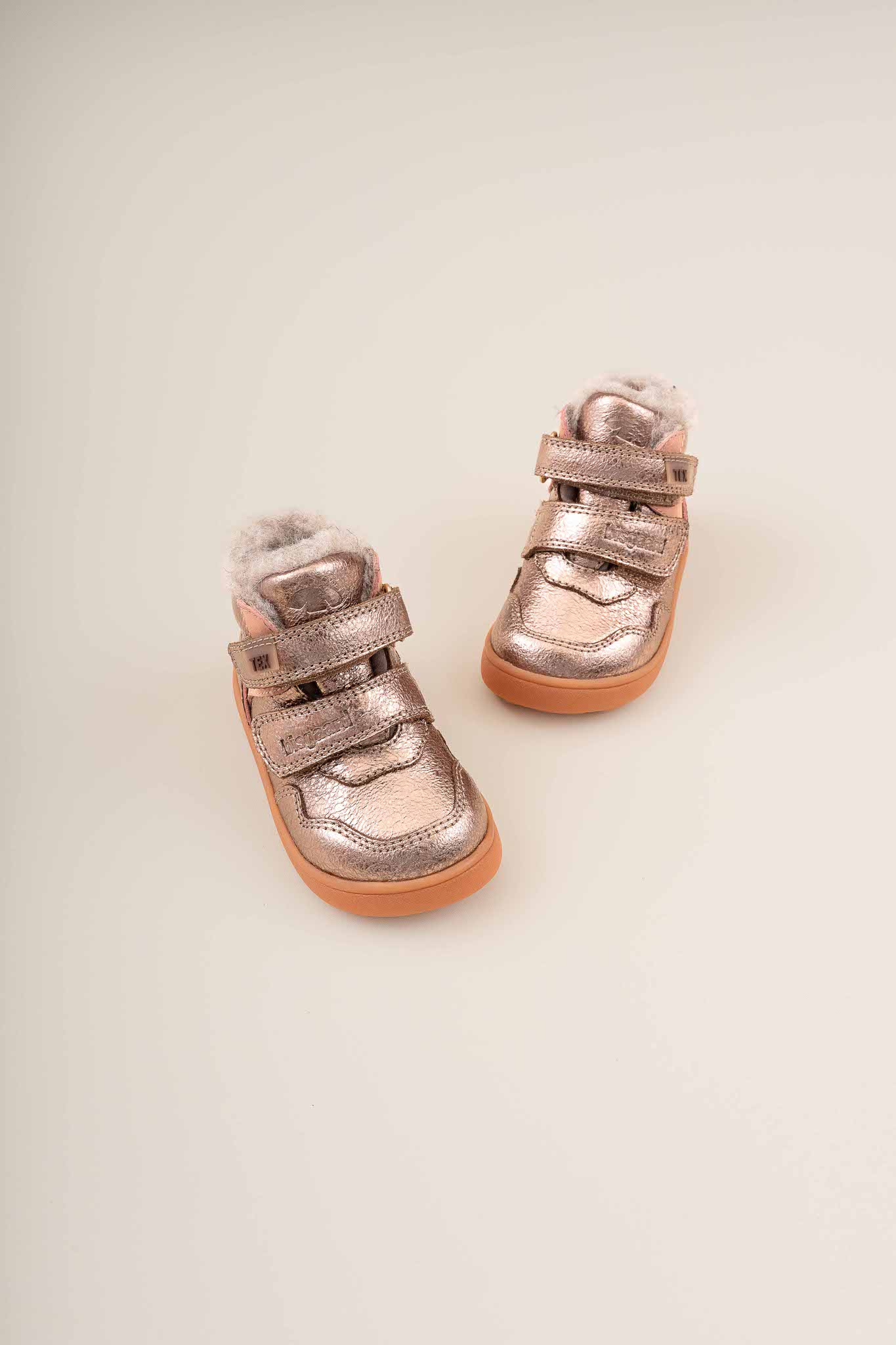 Bisgaard Vinterstøvle Tex Becky Barefoot Rose Gold - Billede 3