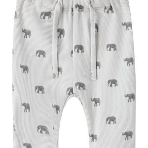 Lil' Atelier Bukser Baby Lavo Emi Loose Glacier Gray