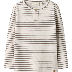 Lil' Atelier Bluse Mini LS Tonto Tor Slim Coconut Milk