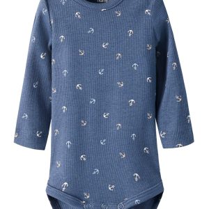 Name It Body LS Anchor Vintage Indigo