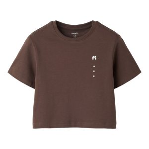 Name It T-shirt Kids SS Denys Chocolate Marini